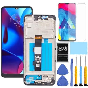 Imagem de Para Motorola G Pure Screen Substituição com Moldura para Moto G Pure XT2163 XT2163DL XT2163-4 Tela LCD Digitalizador Touch Screen Assembly 6,5 polegadas, Preto