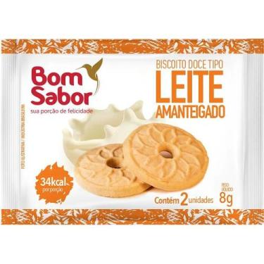 Imagem de Biscoito leite bom sabor sachê 8g c/ 50 unidades