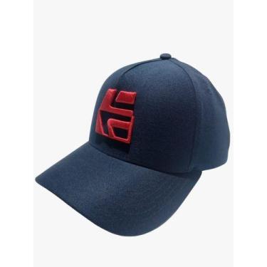 Imagem de Boné Etnies Aba Curva Contrast Snapback Ee0020 1magnus, Azul marinho, 