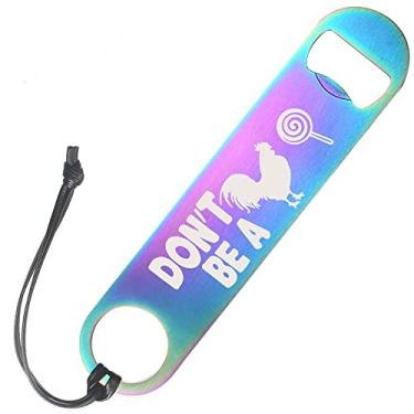 Imagem de Funny Rainbow Colors Stainless Steel Bottle Opener Bar Key For Friend Boyfriend Men Bar Drinking Lovers Joke Gifts