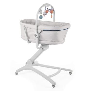 Imagem de Berço Chicco Baby Hug 4 em 1 Regulável De 0 a 15kg Cinza - 8079173210610 8079173210610