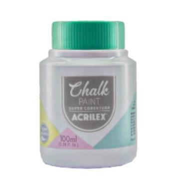 Imagem de Tinta Chalk Paint 100ml Branco Polar 417 Acrilex