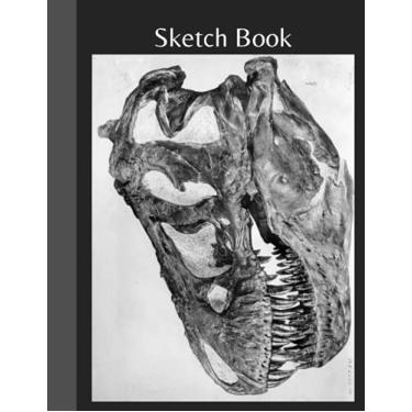 Imagem de Sketch Book: Notebook for Drawing, Writing, Painting, Sketching or Doodling, 100 Pages, 8.5x11 (Premium Dinosaur Cover)
