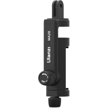 Imagem de UALNZI MA28 Suporte para câmera de ação Suporte para telefone Adaptador de sapata fria Compatível com tripé de câmera de ação/Selfie Stick/Handle/Adaptador de montagem de acessórios