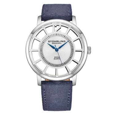 Imagem de Relógio Masculino Stuhrling 388S2 Quartzo 40mm, Azul