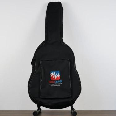 Imagem de Capa para Violão JN Normal no Formato Super Luxo Bordado - Audiodriver