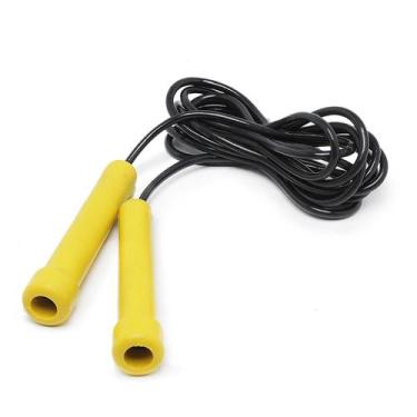 Imagem de Corda Pular Pegada Anatomica Silicone Condicionamento Fisico 2,65M - N