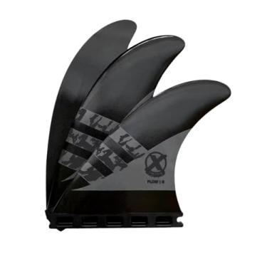 Imagem de Quilhas Future Futures Fins Prancha de Surf FLOW|5 Expans Média + Chavinha / Chave de quilhas + Capa Protetora + Chaveiro Surf (Flow Preta | 03)