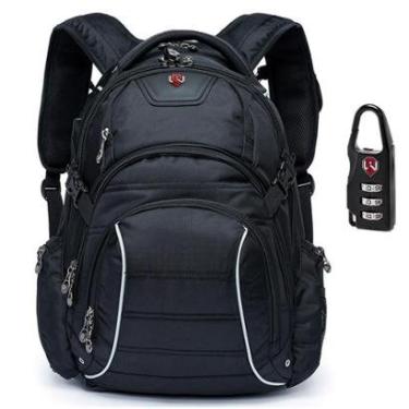 Imagem de Mochila Swissport  Masculina Notebook Laptop Executiva Reforçada Senha C/ Cadeado 33L-Unissex