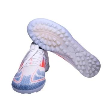 Imagem de Sapatos De Futebol Ultraleves Rosa Masculinos H-F50 TF FG Tênis De Tre