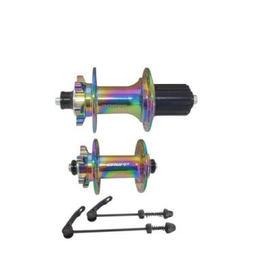 Imagem de Par De Cubo Barulhento 36 Furos Padrão K7 Com Blocagens Bike - Dropp