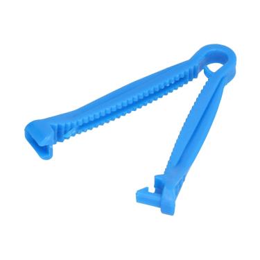 Imagem de 100pcs de Braçadeiras de Cordão Umbilical Descartável, Clipes de Parto Estéreis para Bezerros Potros Pinças de Fita Umbilical Plástica Com Mecanismo de Travamento Supplimentos