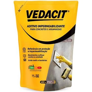 Imagem de Aditivo Impermeabilizante para Concretos e Argamassas 900ml - 122855 -