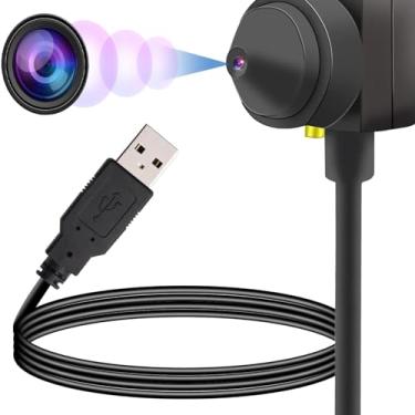 Imagem de Eye to Cam, 1080p Center Cam Middle Screen Webcam Auto Focus com microfone, olho para câmera, para ensino online, chamadas de vídeo, gravação e reuniões, #111