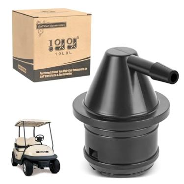 Imagem de 10L0L Conjunto de ventilação do tanque de combustível do carrinho de golfe compatível com Club Car DS (1992-2015) Precedente (2004-2015), substitui a peça 1015143, 103905201
