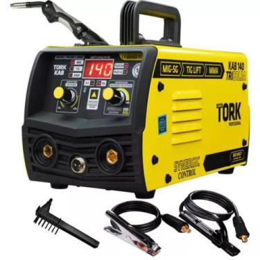 Imagem de Maquina De Solda Inversora Mig Sem Gas Tig Eletrodo Bivolt - SUPER TOR
