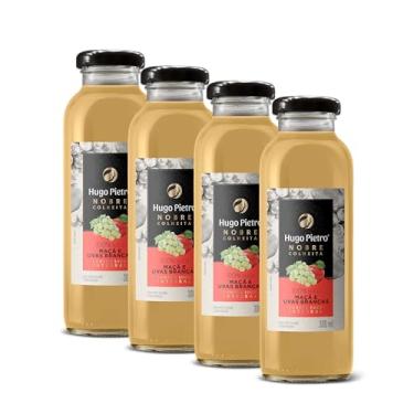 Imagem de Kit C/ 4 Sucos 300ml Maçã Uva Branco Nobre Colheita Hugo Pietro