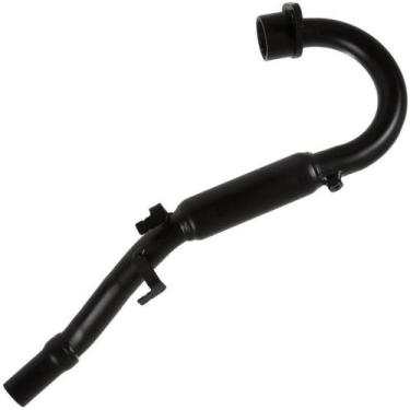 Imagem de Curva De Motor Cromo Forte Modelo Esportivo Nxr 160 Bros Xre 190, PRET