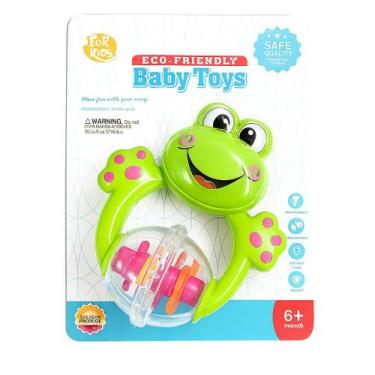 Imagem de Chocalho Infantil Bebê Brinquedo Interativo Sapinho For Kids