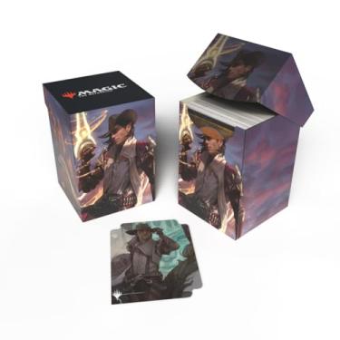 Imagem de Ultra Pro - Outlaws of Thunder Junction 100+ Deck Box® Ft. Kellan for Magic: The Gathering, acessório colecionável para jogos TCG porta-cartas de proteção