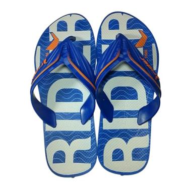 Imagem de Chinelo de Dedo Masculino Rider Way Element PVC Esportivo Tira Estilosa em Relevo Logo Destacada (Azul, BR, Adulto, Numérico, 39)