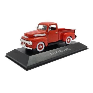 Imagem de Miniatura Ford F1 Truck 1951 Vermelho Metal Ixo 1:43 - Planeta Deagost
