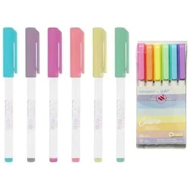 Imagem de CANETINHAS HIDROGRAFICAS COLORE BY UATT? - PASTEL - NEWPEN