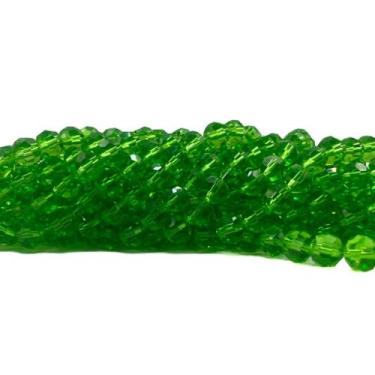 Imagem de Fio de Cristal Facetado 10mm - 50 pçs - Ideal p/ Guias de Umbanda Cand