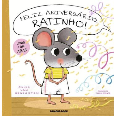 Imagem de Livro - Feliz aniversário, Ratinho!