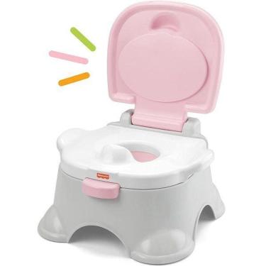 Imagem de Troninho Infantil 3 em 1 Fisher-Price Penico Rosa - Mattel HGW36