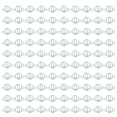 Imagem de 100 Pçs Clipes de Papel, Arquivo de Clipe de Metal Portátil, Clipes de Nota, Marcador de Página para Materiais de Casa Escolar de Escritório