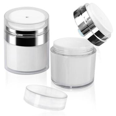 Imagem de Frasco de bomba Airless Mluchee 30 mL (pacote com 2) para cuidados com