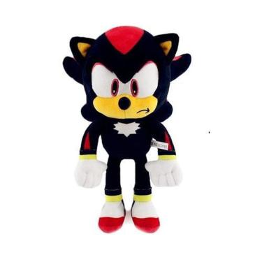Imagem de Boneco Pelúcia Shadow Turma Do Sonic Hedgehog 30Cm