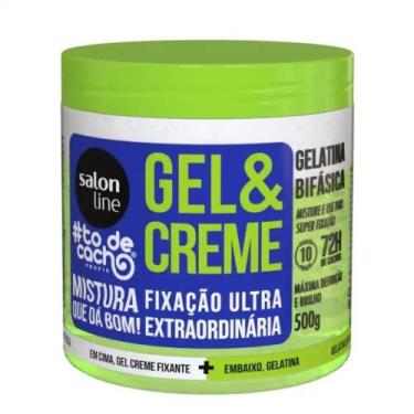 Imagem de Gel&Creme Todecacho Fixação Ultra Extraordinária Salon Line 500g