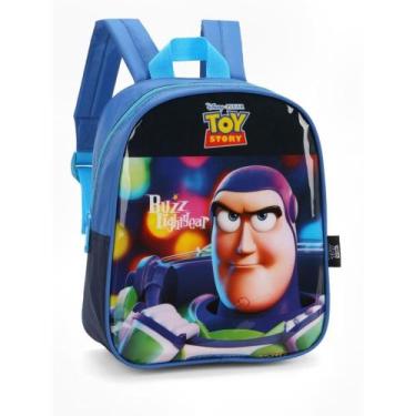 Imagem de Mochila Infantil TOY STORY Petit P Azul Claro - Luxcel