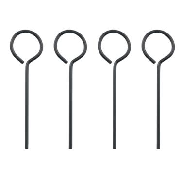 Imagem de DGHAOP 10 peças chave hexagonal de metal de 1,5 cm para haste de empurrar, peça de trava de alavanca de batida de porta