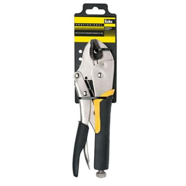 Imagem de Alicate de pressão pesado 10" preto 8QO - Eda