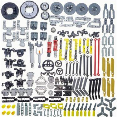 Imagem de Pacote de acessórios Building Blocks 150 unidades Habow Technic Parts