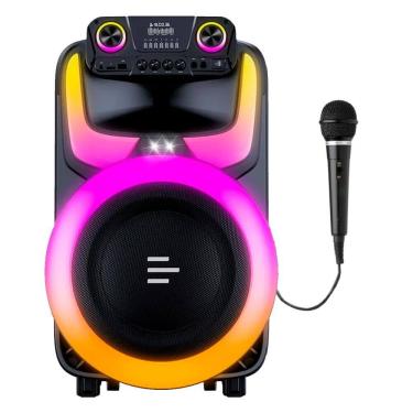 Imagem de Caixa de Som Pulse Burst 2 SP408 Com Bateria 12" pol Radio FM 600W-1 Mic