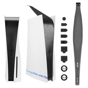 Imagem de Dust Cover Net Only for PS5 Disc/Digital Version, Prevent Dust and Pet Hair, Dust Filter Protective Case Compatible with PlayStation 5 Console - Black