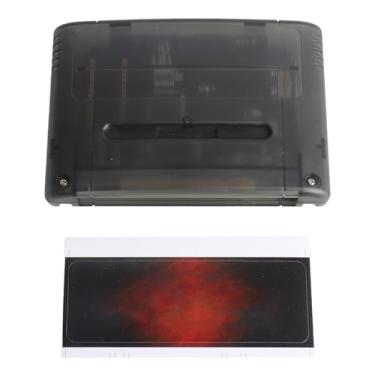 Imagem de Pilipane Game Cartridge Professional 3000 in 1 8GB Memory Card High Speed Multifunctional Compatible with SNES SFC Gaming Console Retro Gaming System (Transparent Black)