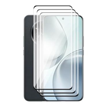 Imagem de 3PCS Vidro, Para Realme 10 11 12 13 14 Pro Plus, Protetor de Tela de Vidro Temperado 3D Curvo Vidro de Cobertura Completa