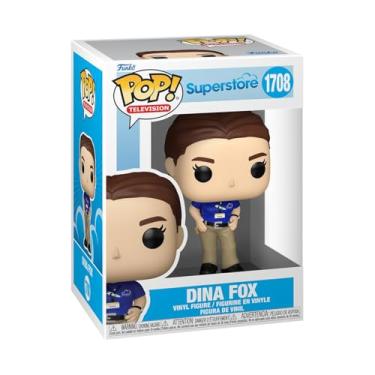 Imagem de Funko Pop! Televisão: Superloja - Dina Fox - Super Loja - Boneco colecionável de vinil - Ideia de presente - Mercadoria oficial - Brinquedos para crianças e adultos - Fãs de TV - Figura modelo para