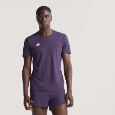 Imagem de Camiseta Adidas Adizero Essentials Roxa, GG