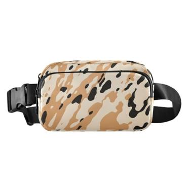 Imagem de CEBUGI Pochetes de caminhada para homens e mulheres, pochete moderna resistente à água com cinto ajustável para treino, viagem, corrida