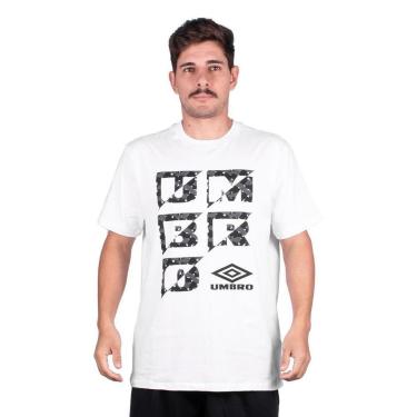 Imagem de Camiseta Umbro Large Duo Camouflage Branco-Masculino