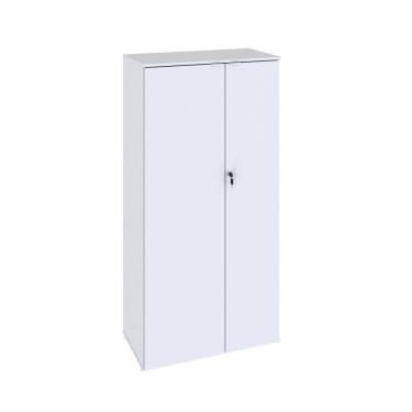 Imagem de Armário Alto Fechado Com 02 Portas 161,5x80x42cm Wlaf80 Branco Chess