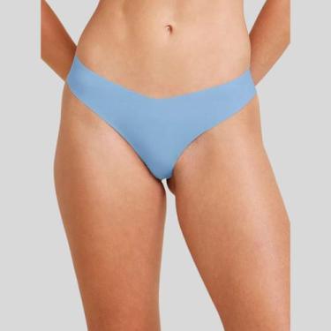 Imagem de Calcinha Hope Biquíni 3485 Corte a Laser Não Marca Poliamida, Azul tul