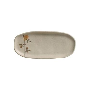 Imagem de Porto Brasil Conjunto com 4 Travessas Oval Rasa Pequena Orgânico Campestre