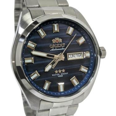 Imagem de Relógio Orient Masculino Automático Analógico Prateado 469SS076F D1SX